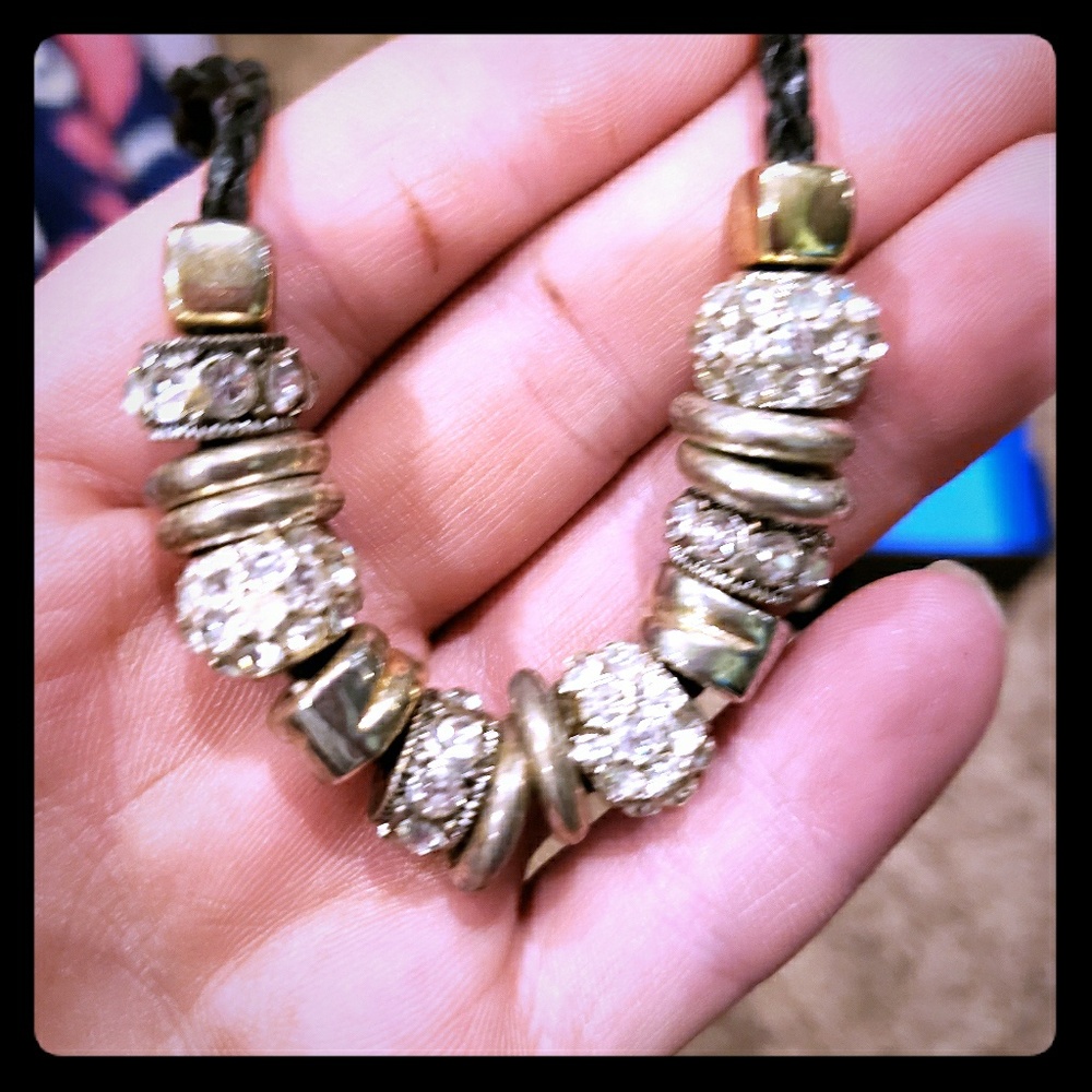 Matching earring and necklace set